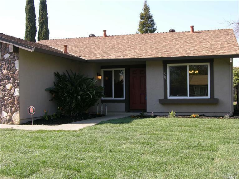 Property Photo: 391 Edwin Drive CA 95687