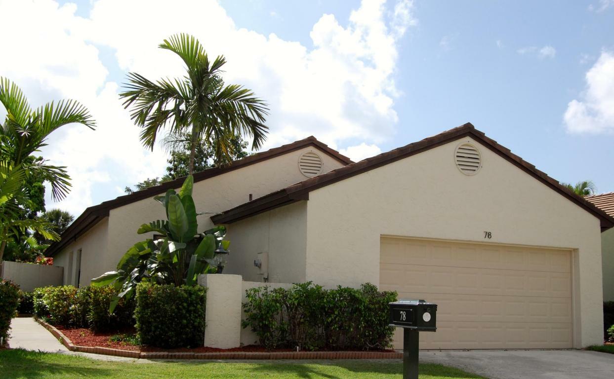 Property Photo:  78 Ironwood Way N  FL 33418 