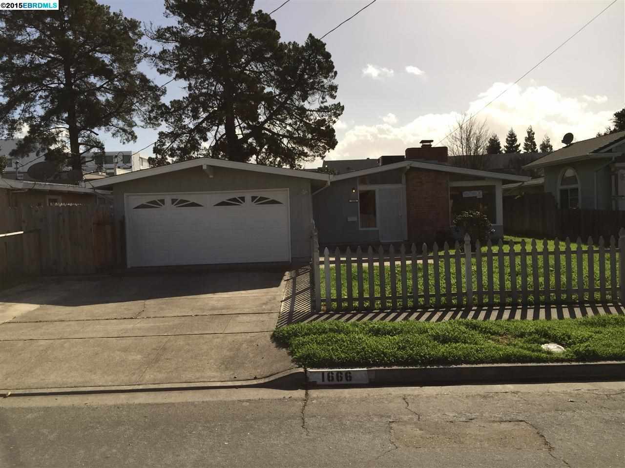 Property Photo:  1666 Ashbury Ln  CA 94545 