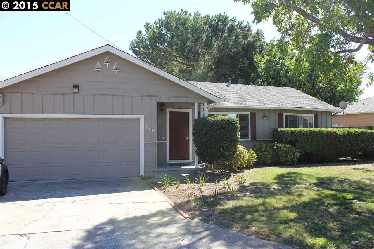 Property Photo:  1418 Coventry Rd  CA 94518 