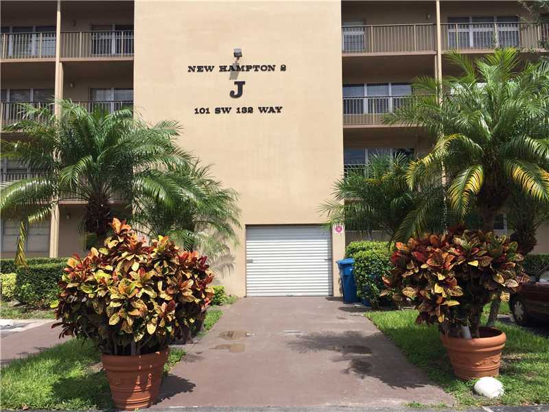 Property Photo: 101 SW 132nd Wy 309-J FL 33027