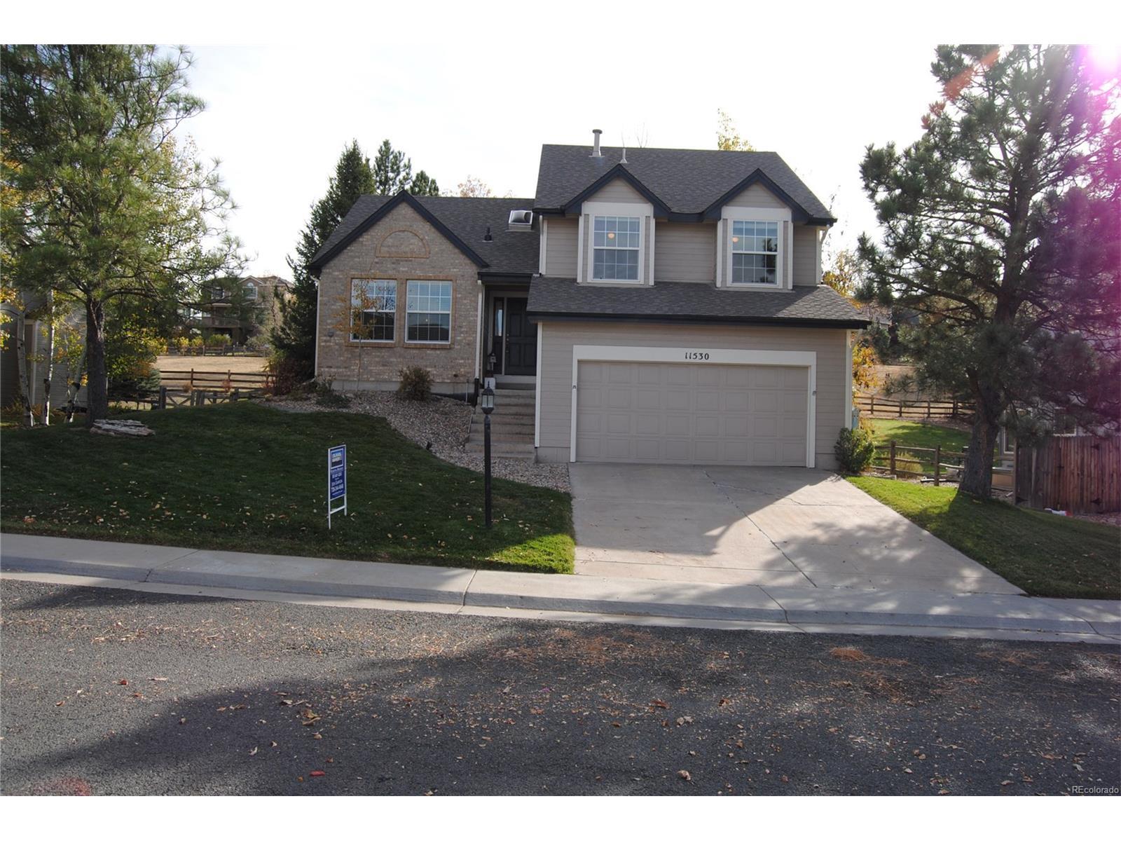 Property Photo: 11530 Running Creek Lane CO 80138