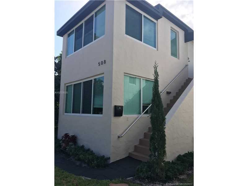 Property Photo: 508 NE 70th St 508 FL 33138