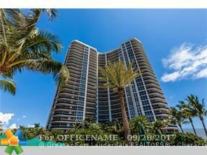 Property Photo:  3200 N Ocean Blvd 307  FL 33308 