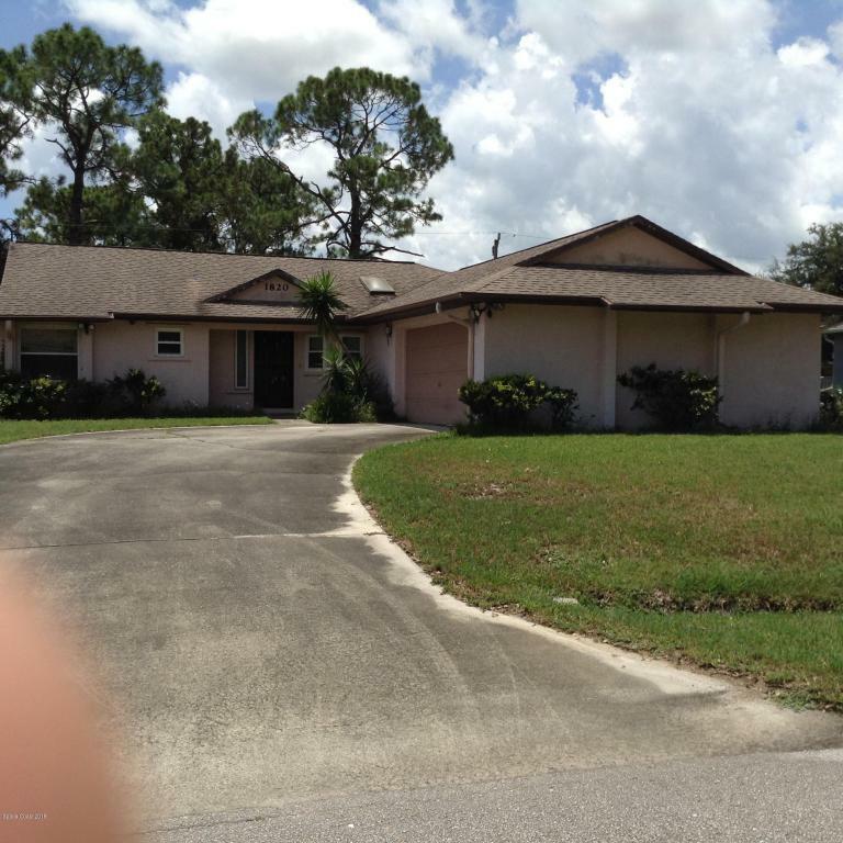 Property Photo:  1820 Delki Street NW  FL 32907 