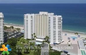 Property Photo:  3900 N Ocean Dr 11G  FL 33308 