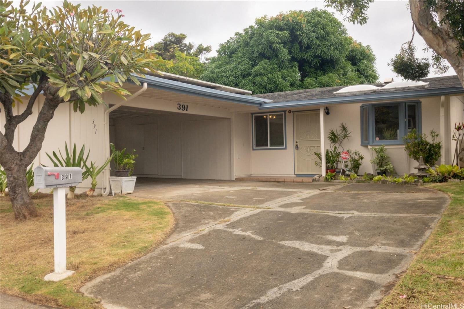 Property Photo:  391 Hanamaulu Street  HI 96825 