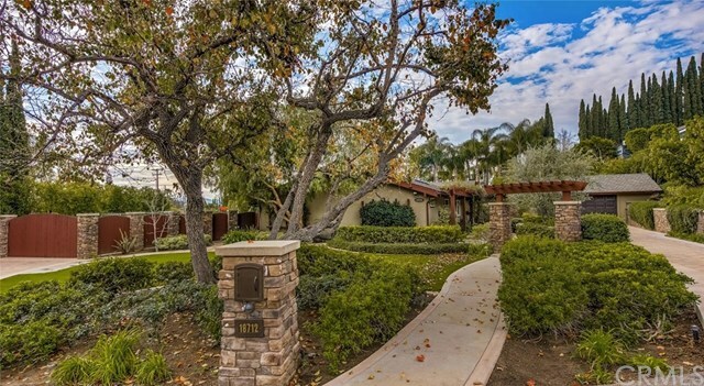 Property Photo: 18712 Windy Knoll Drive CA 92886