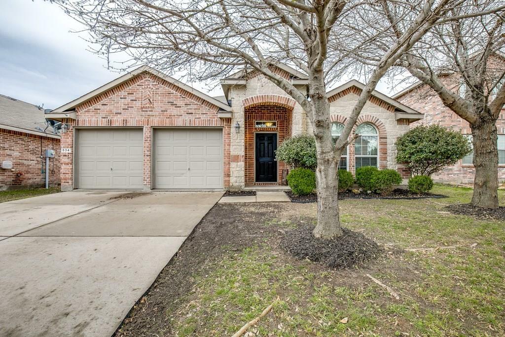 Property Photo:  534 Harding Lane  TX 75166 