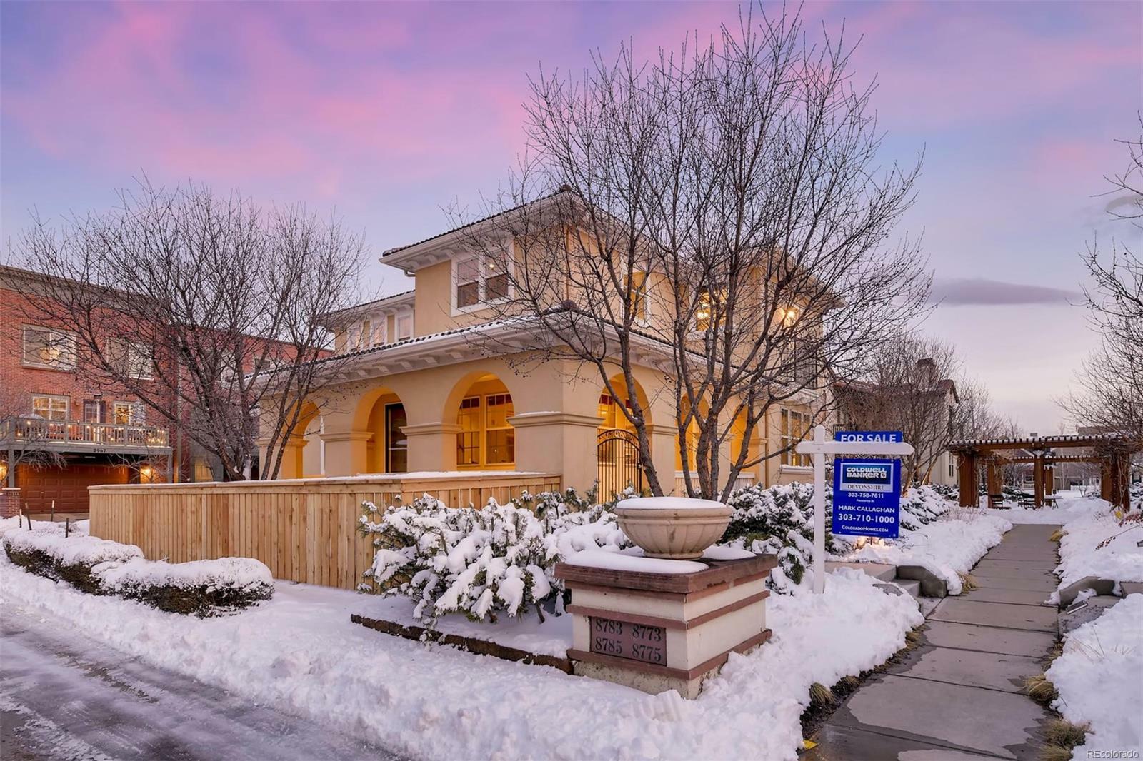 Property Photo: 8773 East 29th Place CO 80238