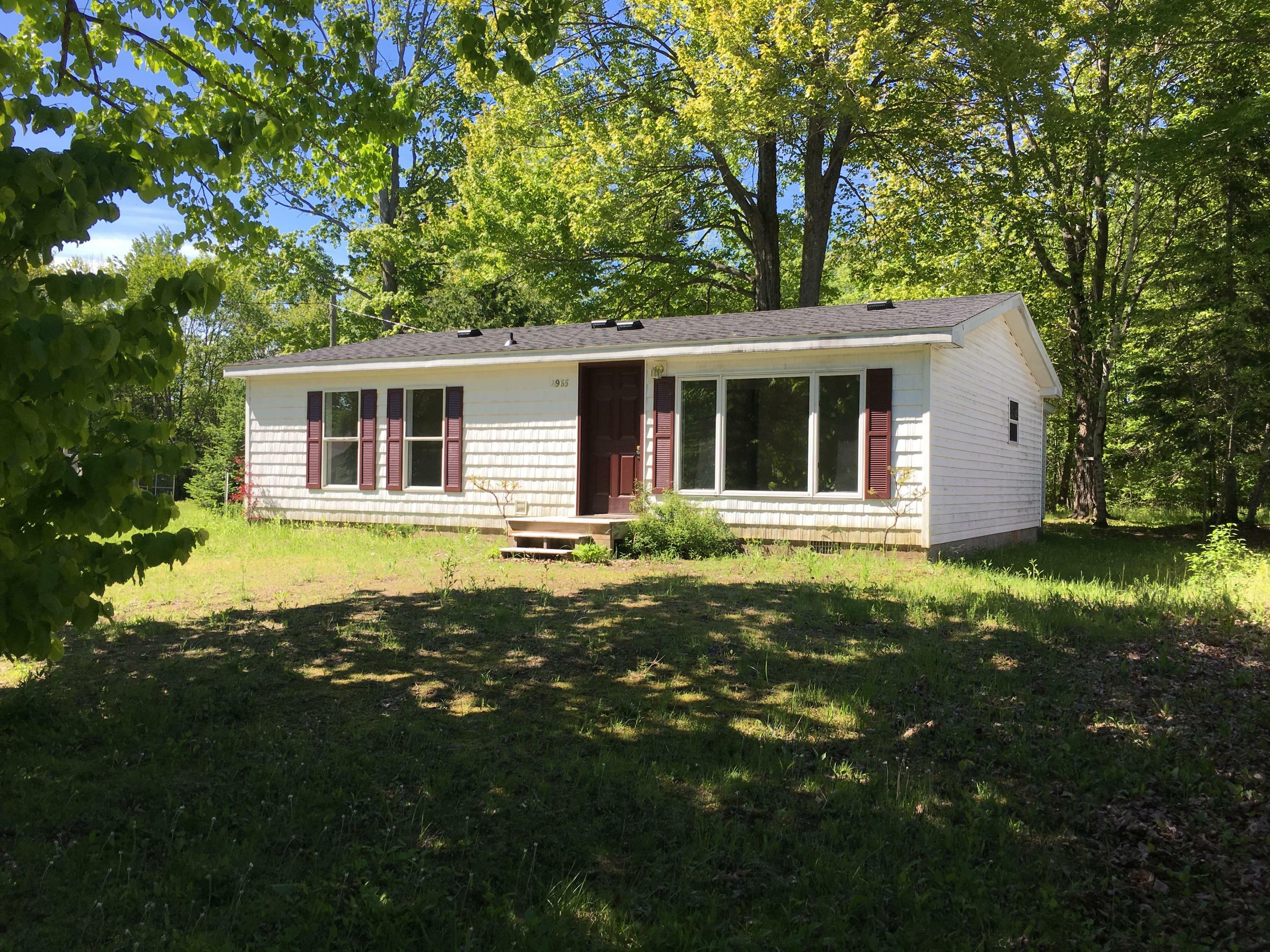 Property Photo:  4965 Hiawatha  MI 49721 