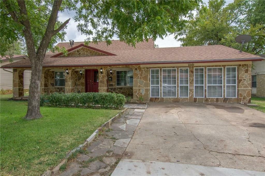 Property Photo:  2310 Ridgedale Drive  TX 75006 