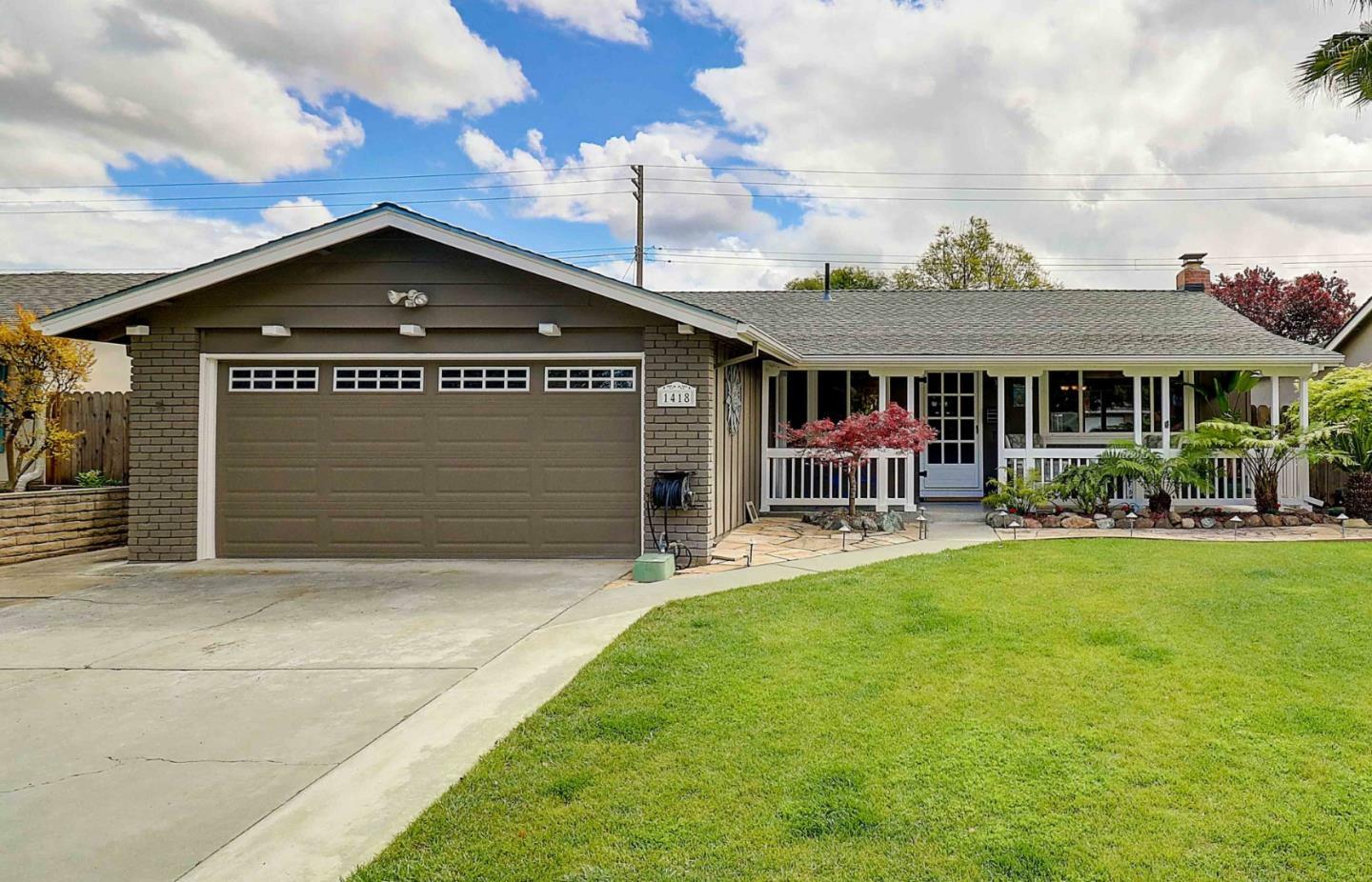 Property Photo: 1418 Glacier Drive CA 95118