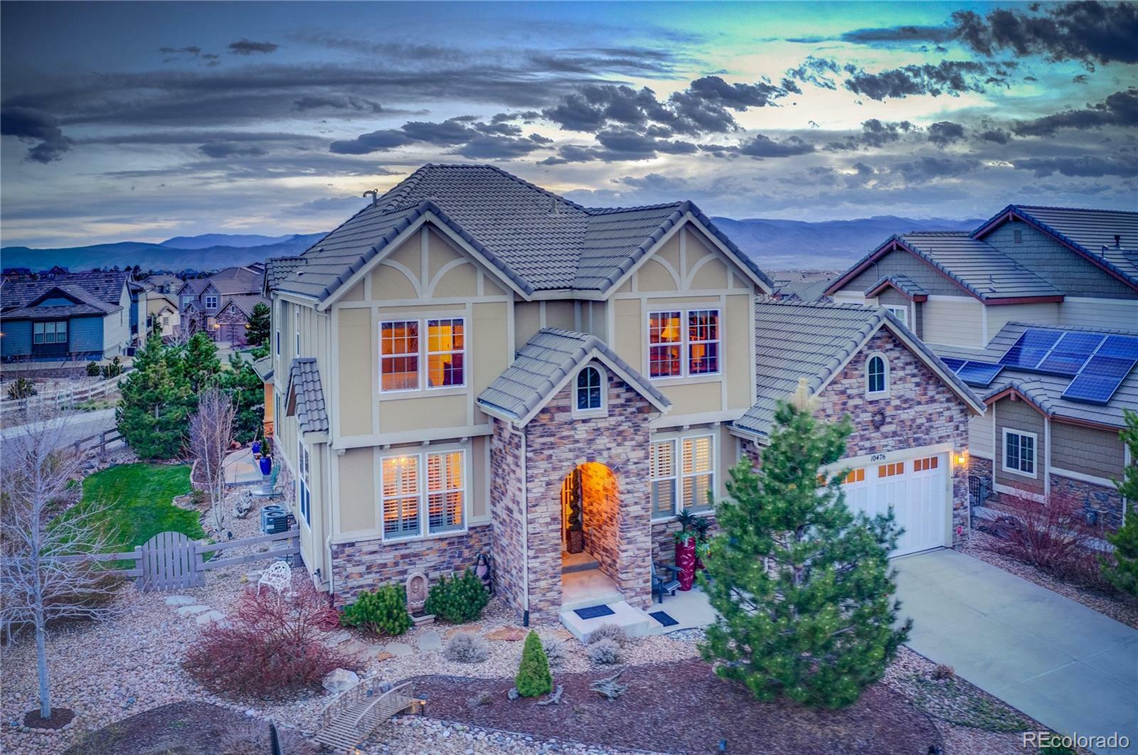 Property Photo: 10476 Skyreach Road CO 80126