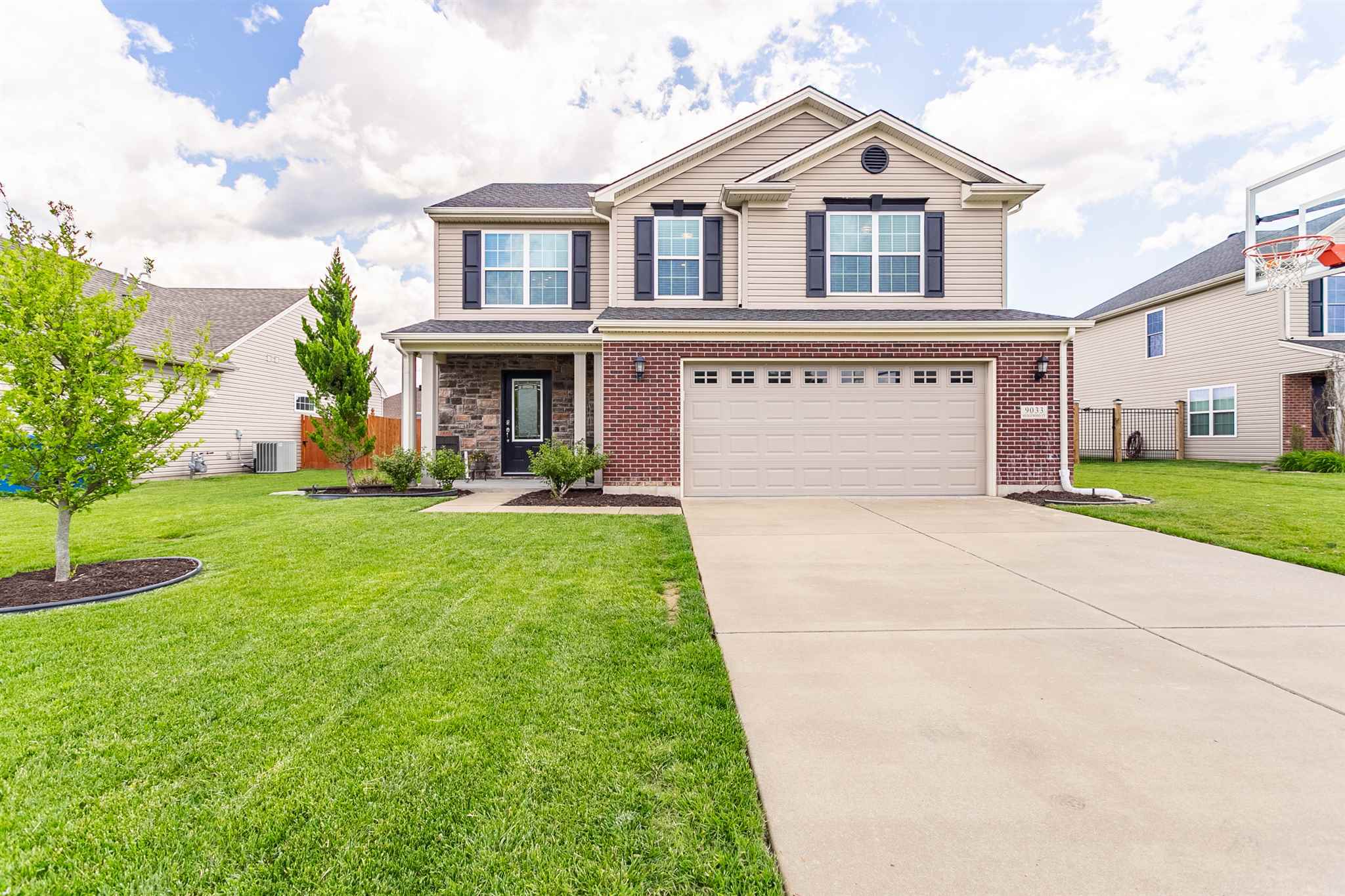 Property Photo: 9033 Hedgewood Court IN 47725-7539
