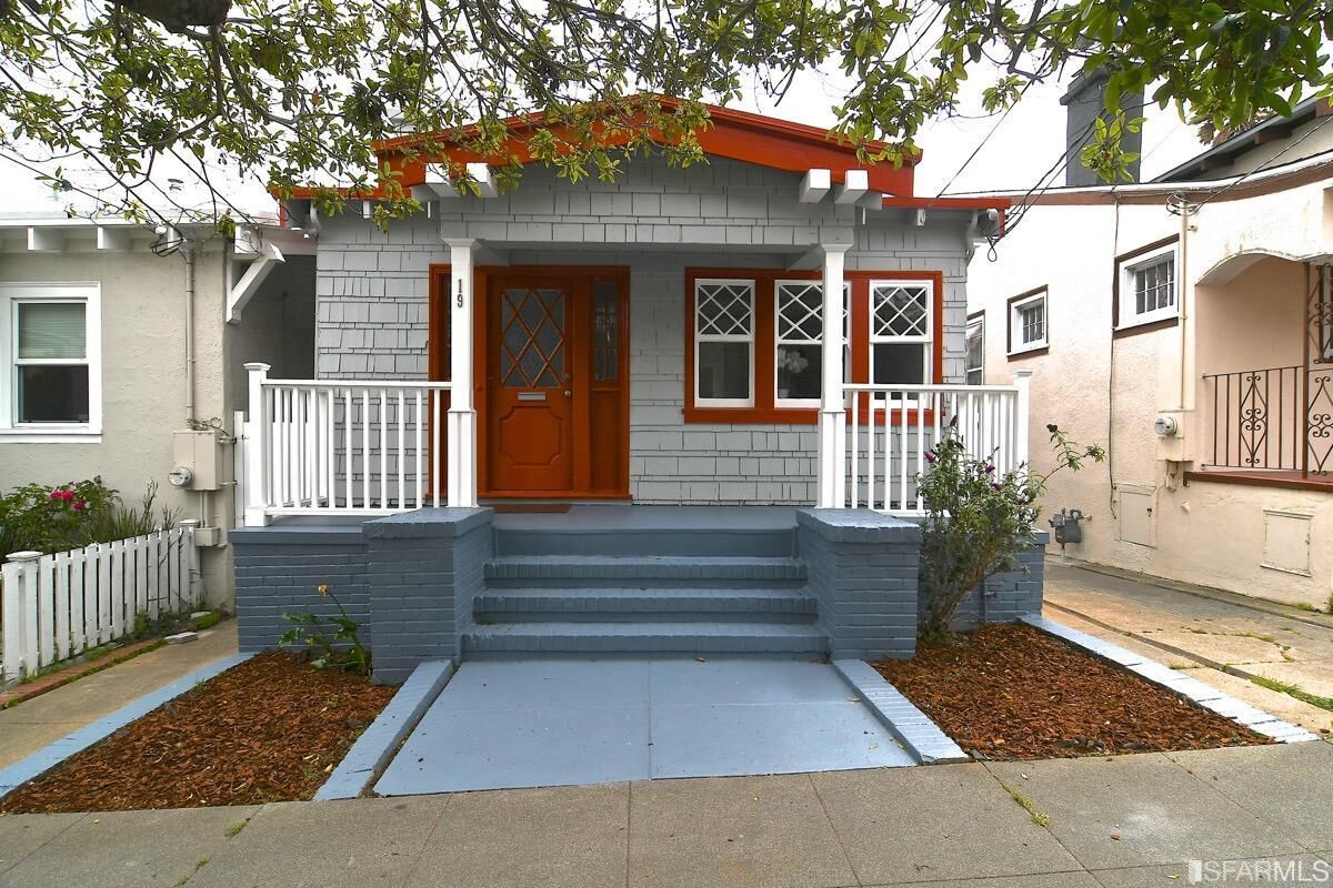 Property Photo: 19 Curtis Street CA 94112