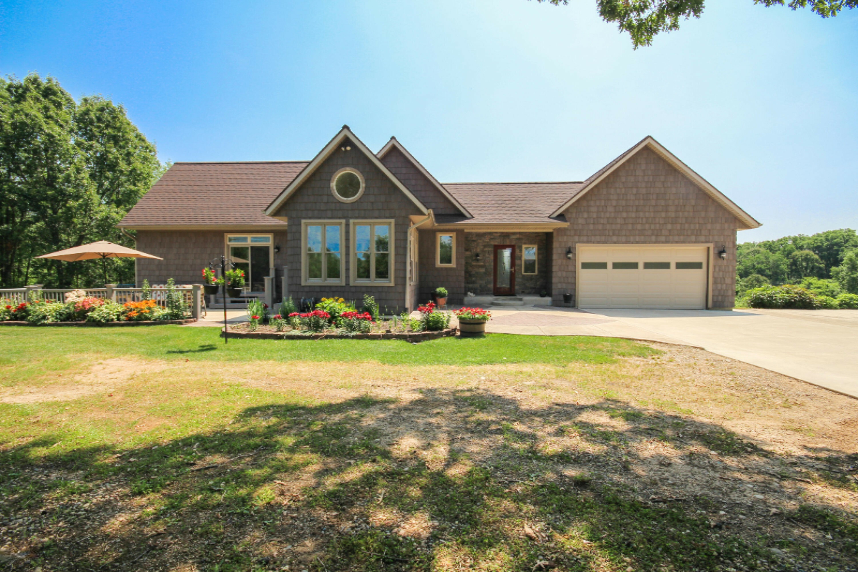 Property Photo:  10024 Mohney Lake Road  MI 49067 