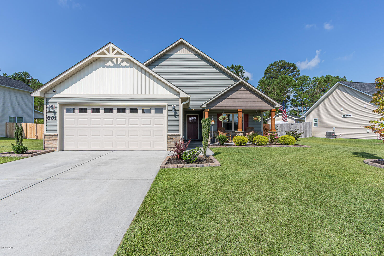 Property Photo:  801 Ashley Meadow Lane  NC 28546 