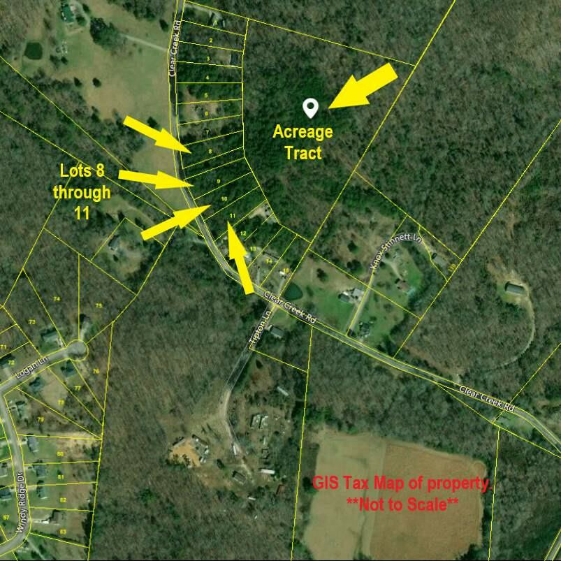 Property Photo:  14 Acres Clear Creek Road  TN 37332 