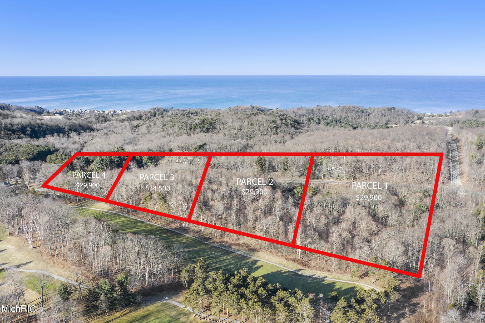 Property Photo:  Parcel 1 Scenic Drive  MI 49455 