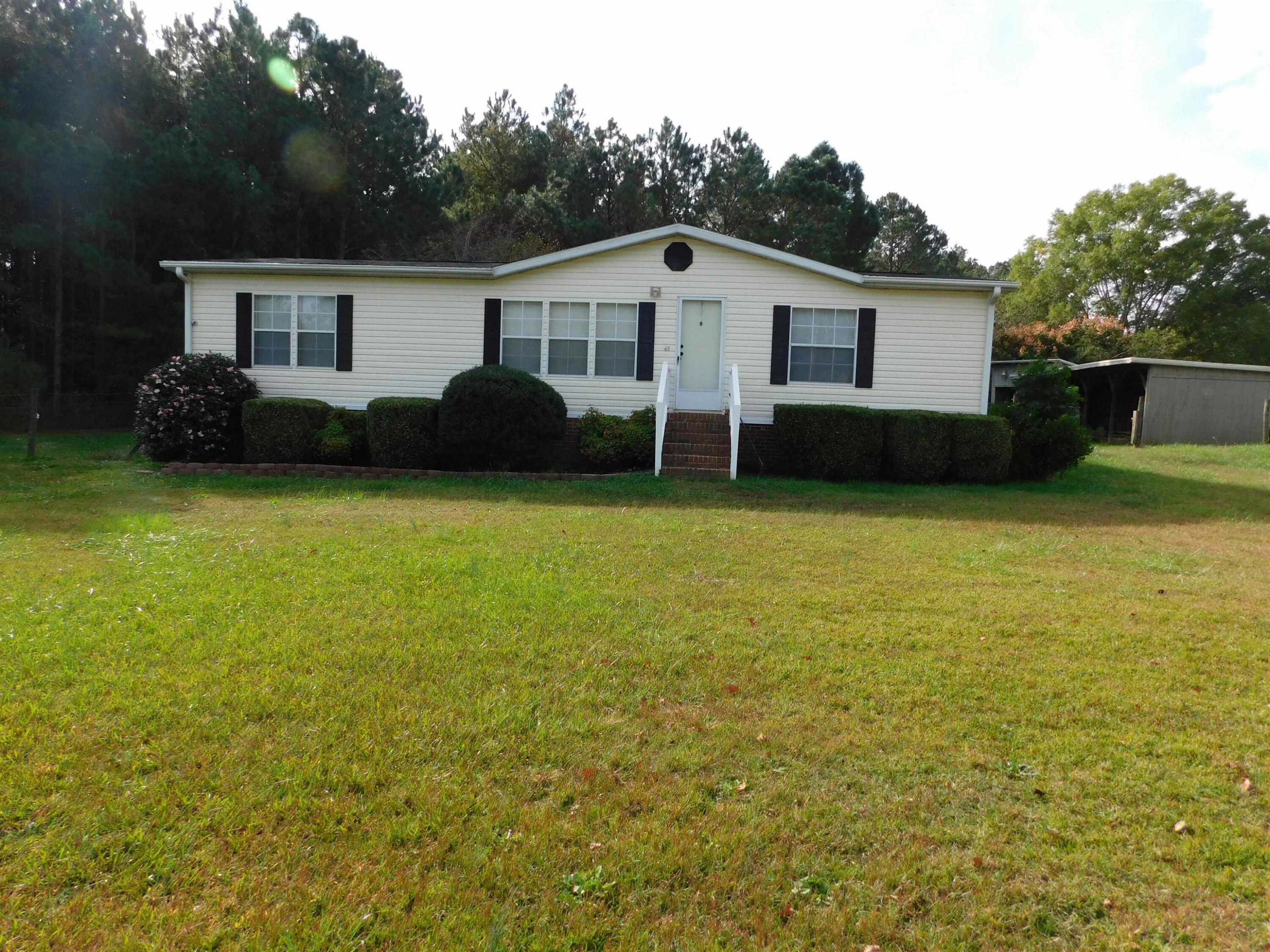 Property Photo:  45 Ray Denton Road  NC 27882 