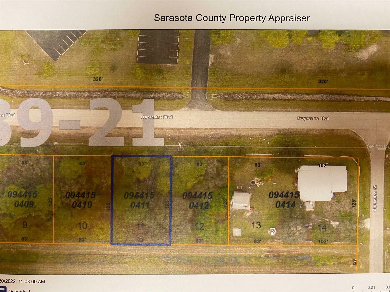 Property Photo: 0 Tropicaire Boulevard FL 34291