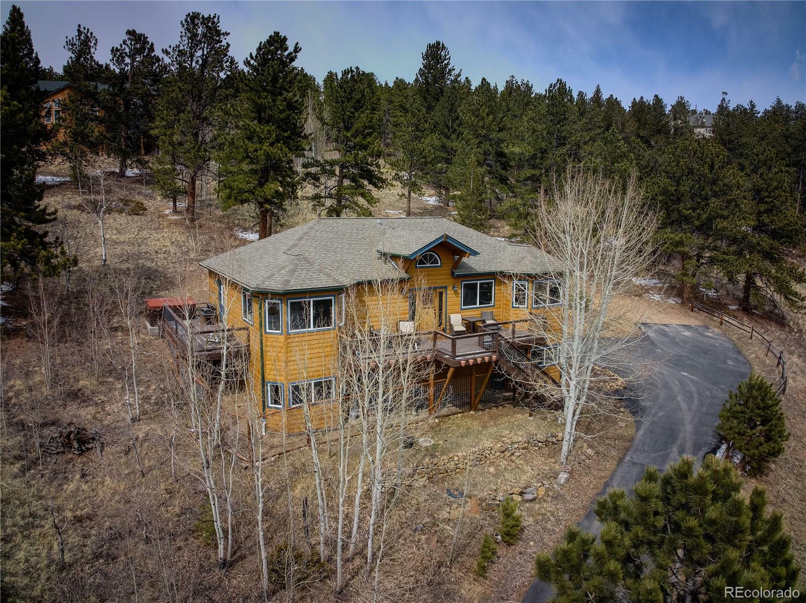 Property Photo: 584 Evergreen Road CO 80422