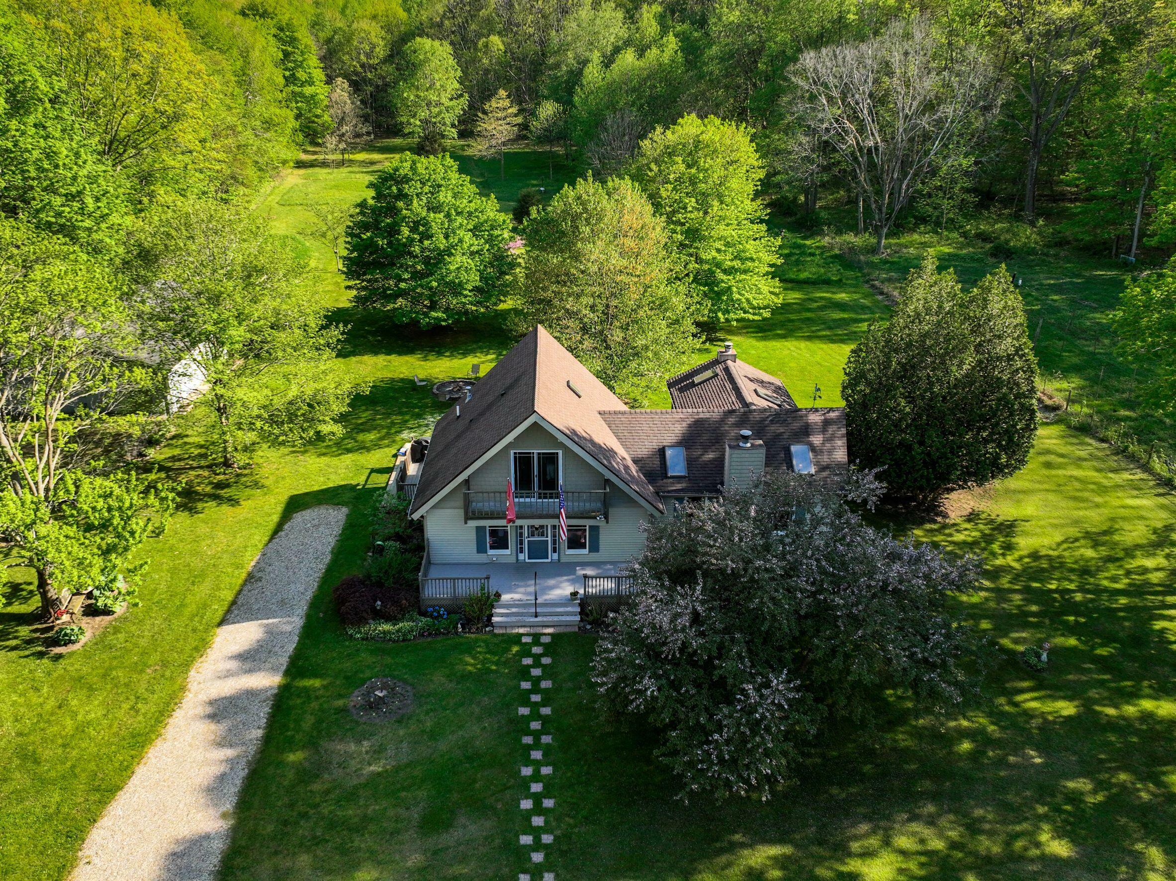 Property Photo:  6866 Warren Woods Road  MI 49128 