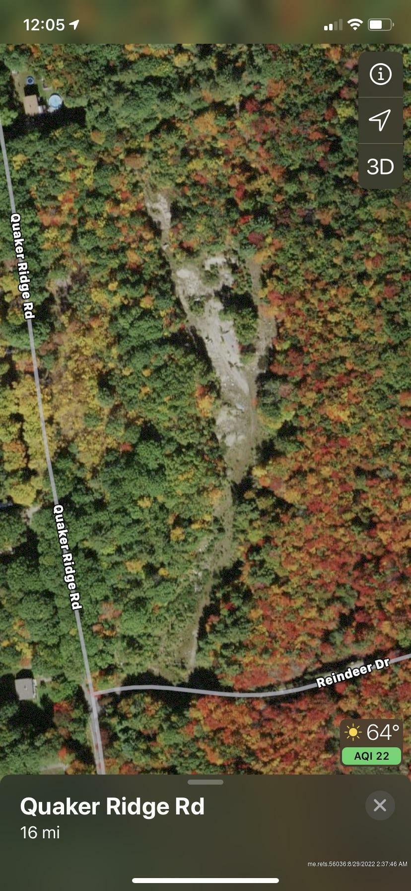 Property Photo: 0 Quaker Ridge Road ME 04263