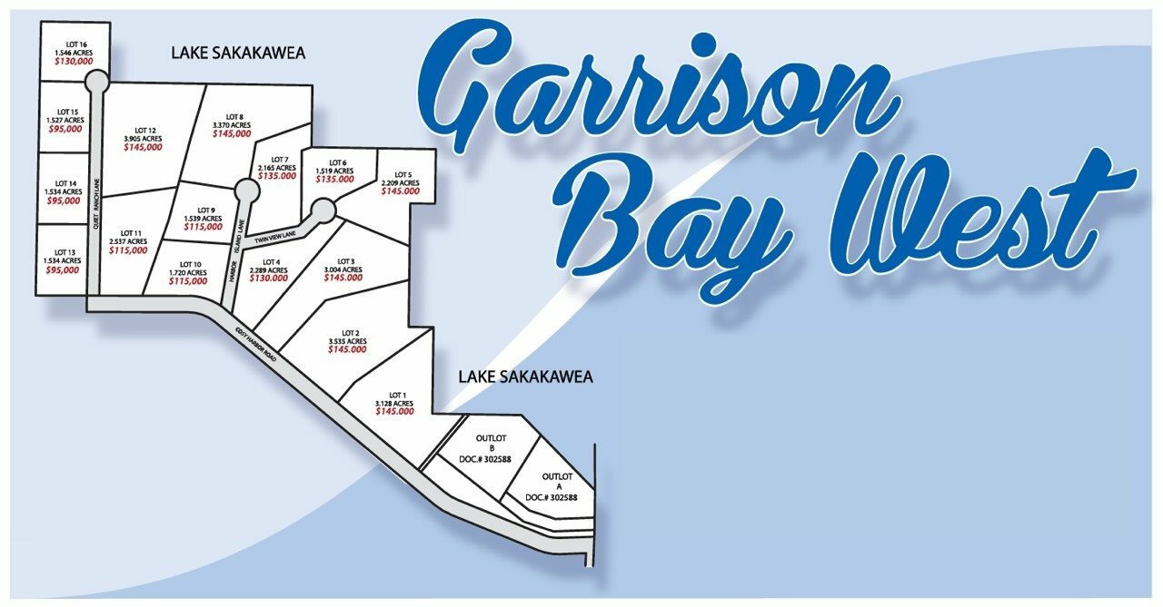Property Photo:  Lot 15 Garrison Bay West  ND 58540 