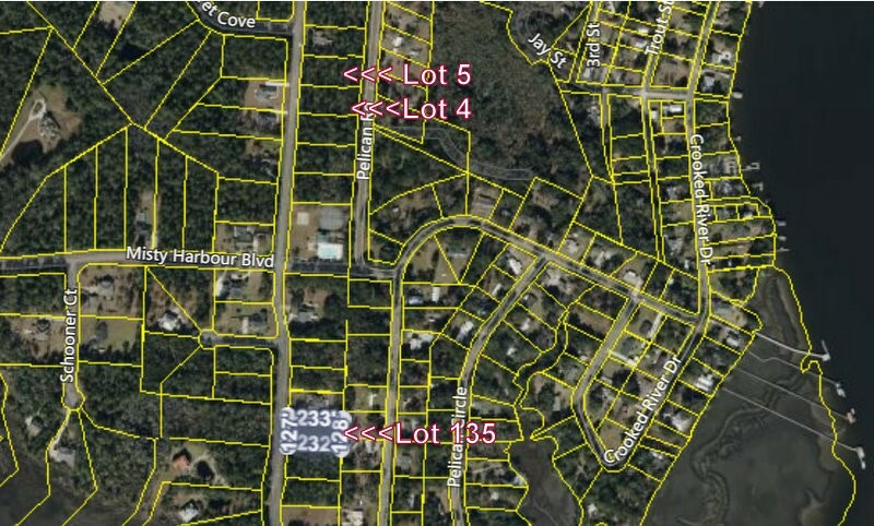 Property Photo:  3 Lots Lots 4, 5 &Amp 135 Marina Isle Drive  GA 31569 