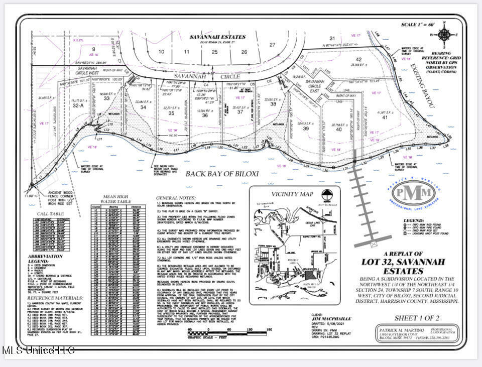 Property Photo:  Lot 38 Savannah Estates Boulevard  MS 39532 