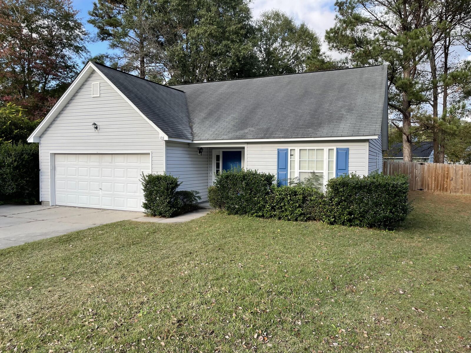 Property Photo: 103 Betsy Lane SC 29486