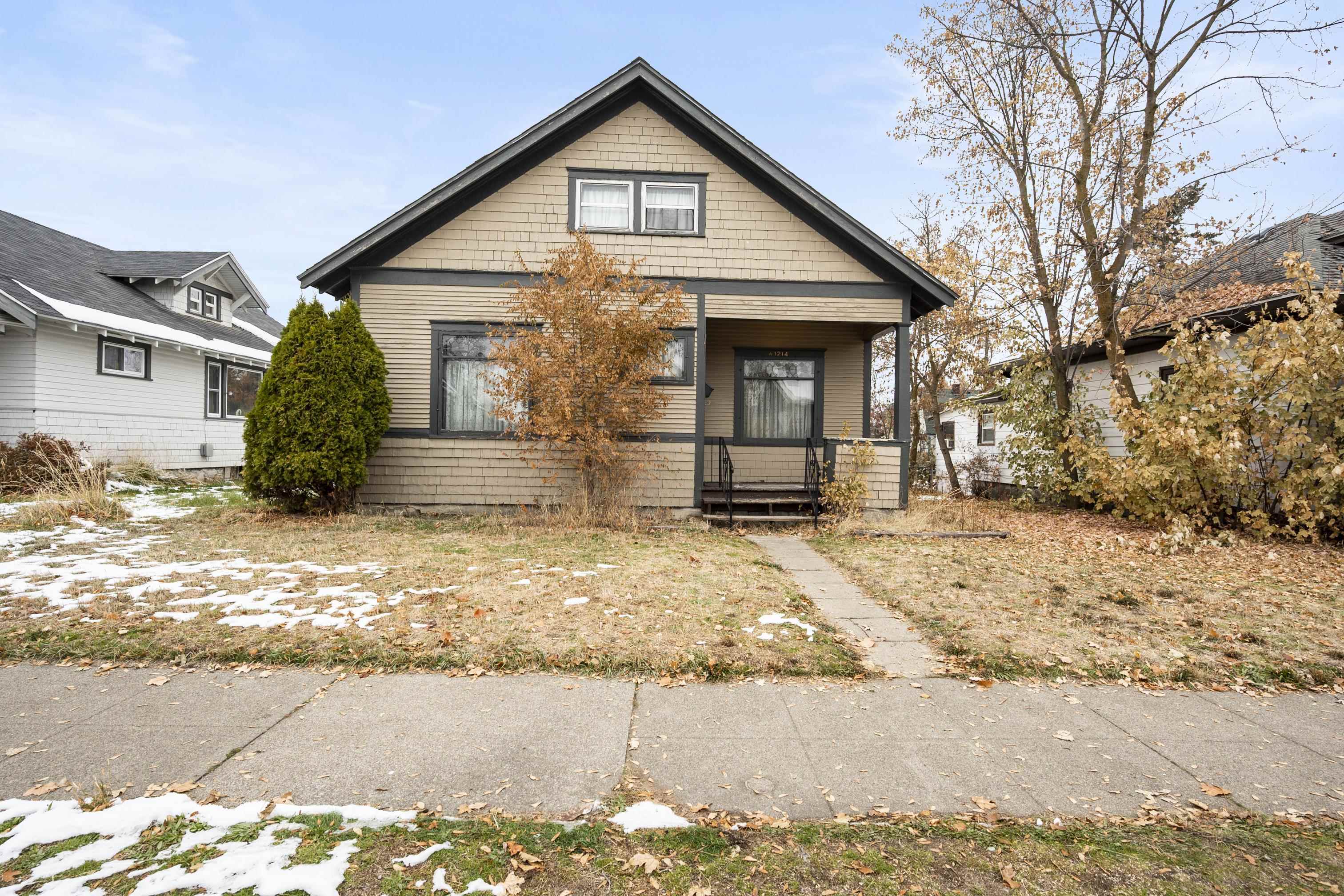 Home for sale in Spokane: 1214 W Montgomery Ave, Spokane, WA 99205