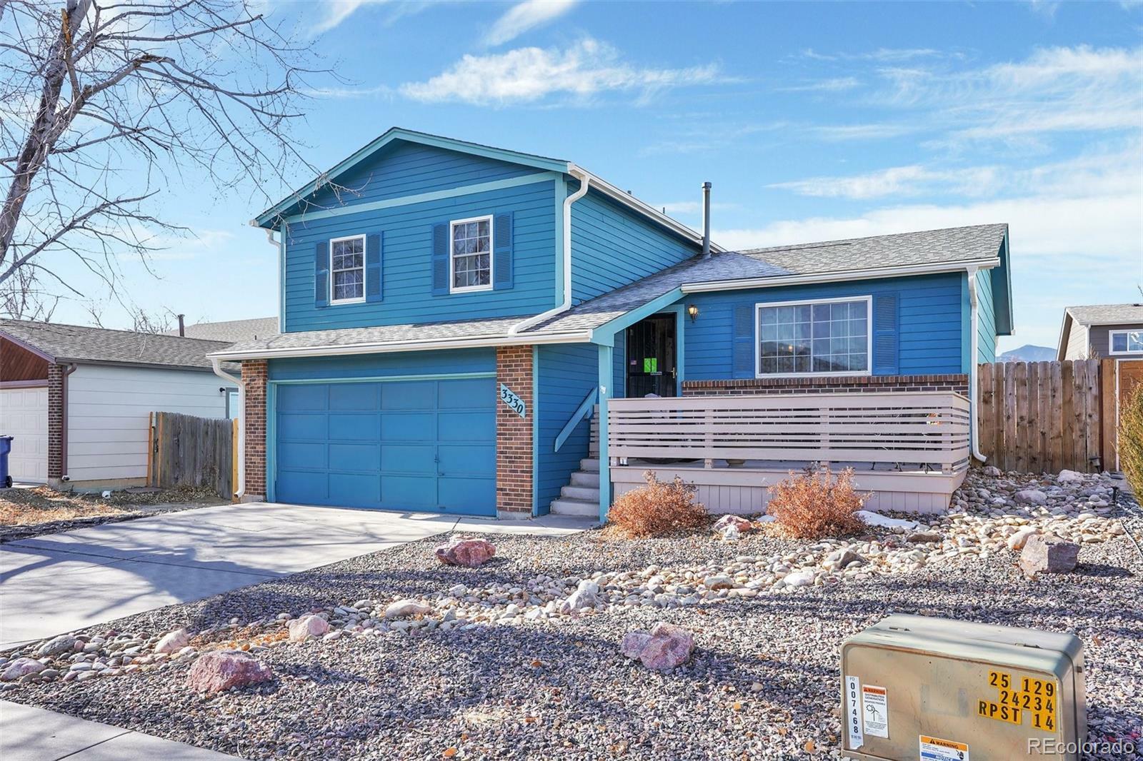 Property Photo:  3330 Bridgewater Drive  CO 80916 