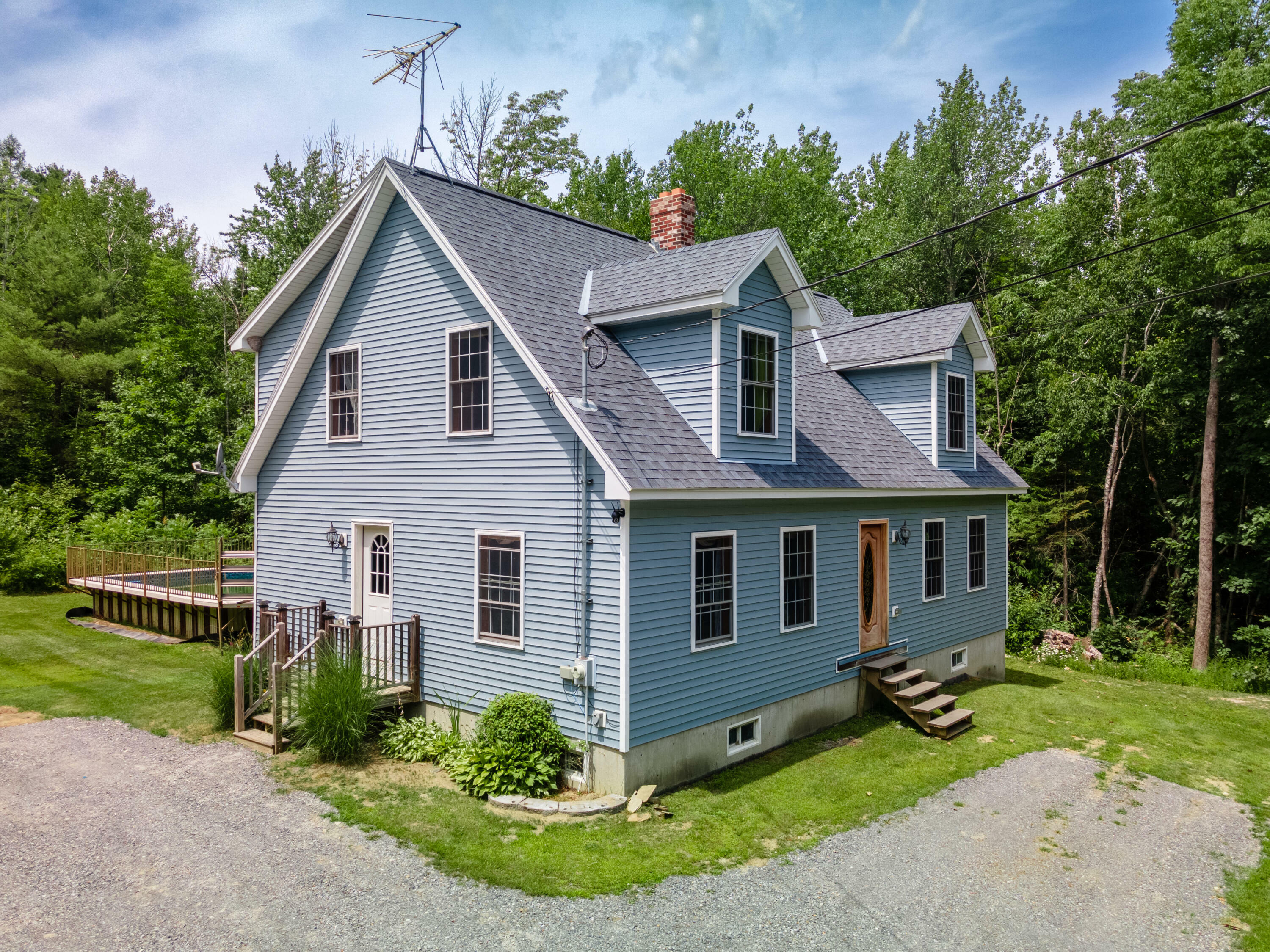 Property Photo:  196 Huff Hill Road  ME 04943 