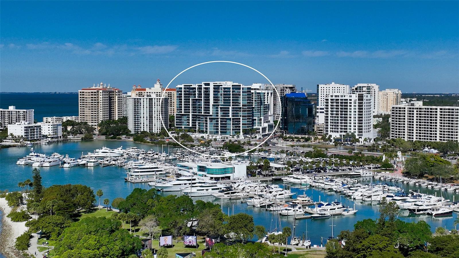 Property Photo:  1155 N Gulfstream Avenue 1805  FL 34236 