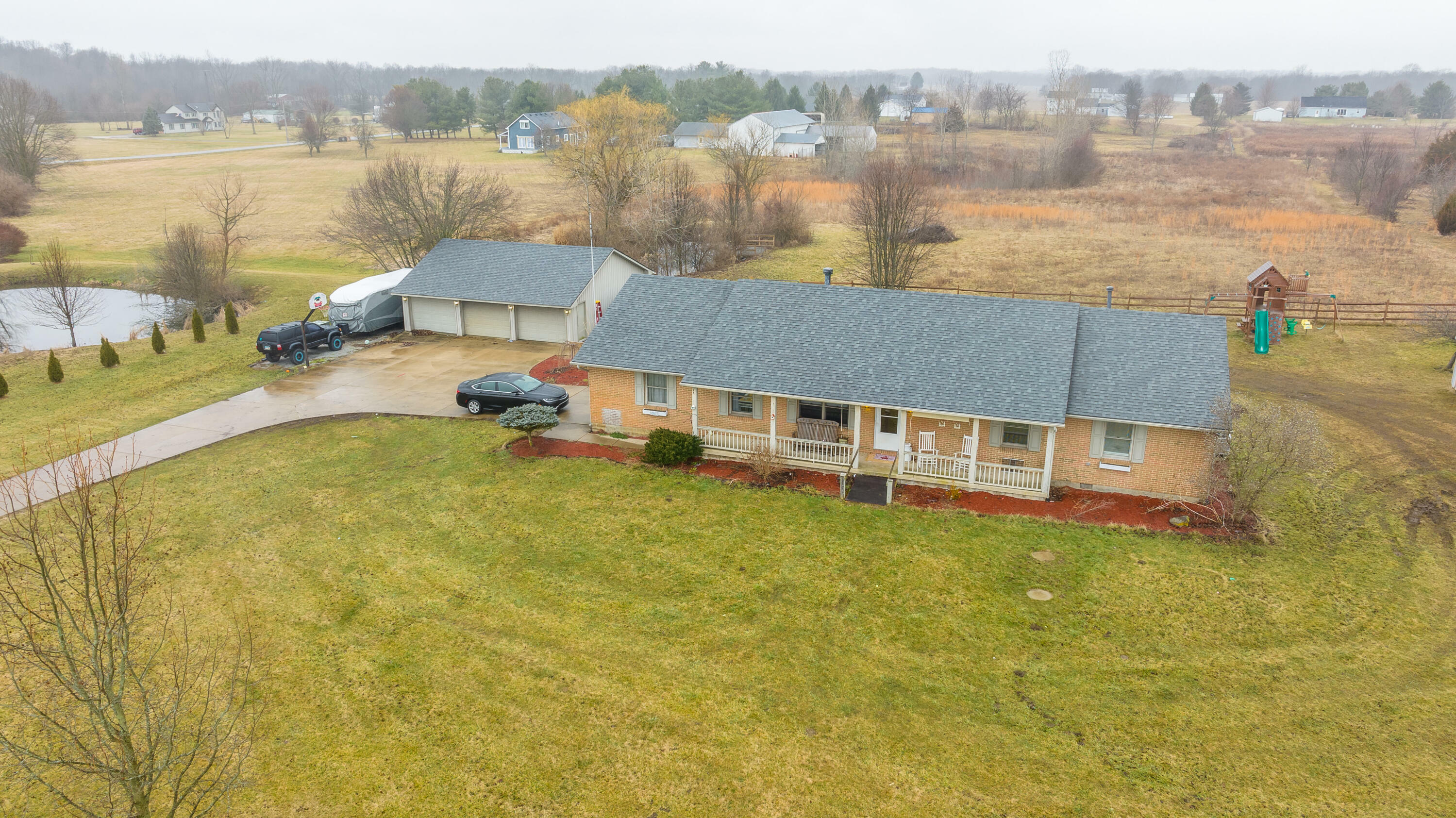 Property Photo:  3195 Addison-New Carlisle Road  OH 45344 