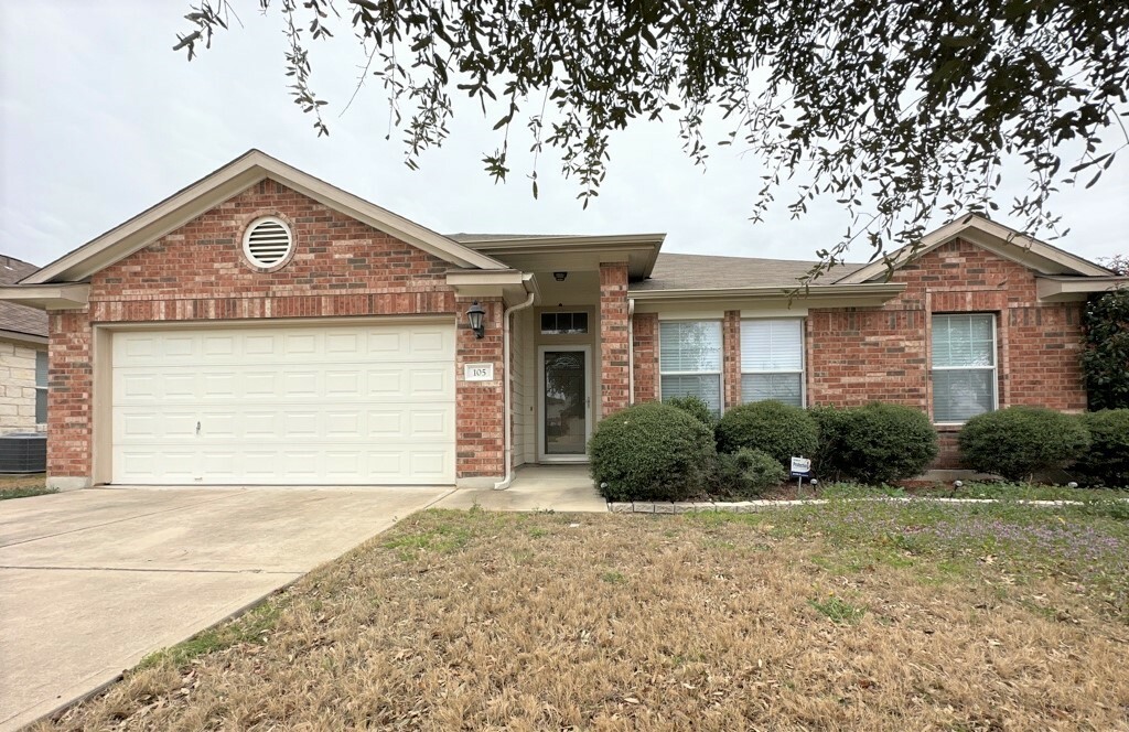 Property Photo:  105 Painted Bunting Cove  TX 78641 