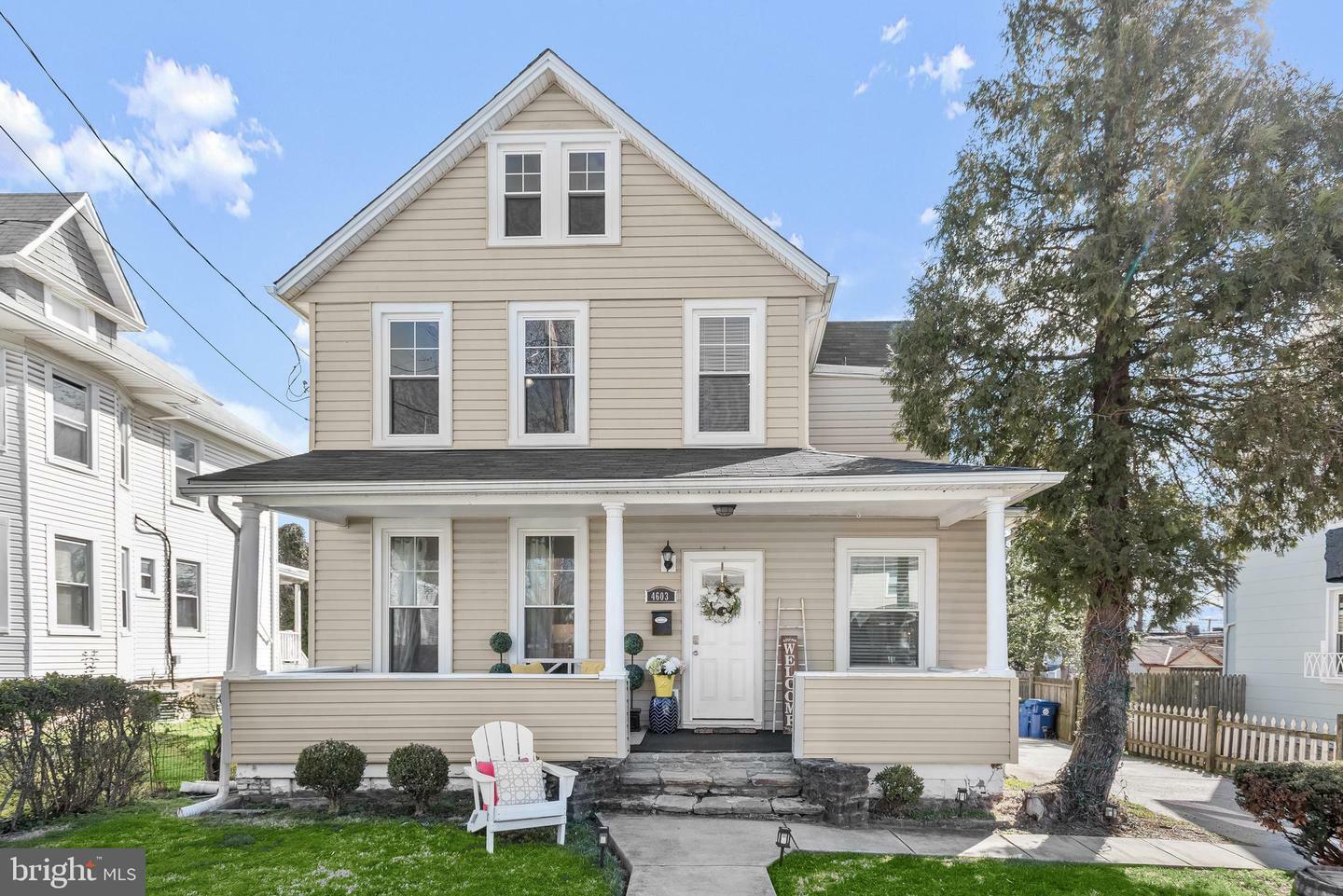 Property Photo: 4603 Elsrode Avenue MD 21214