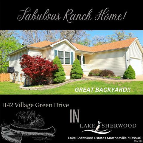Property Photo: 1142 Village Green Drive MO 63357