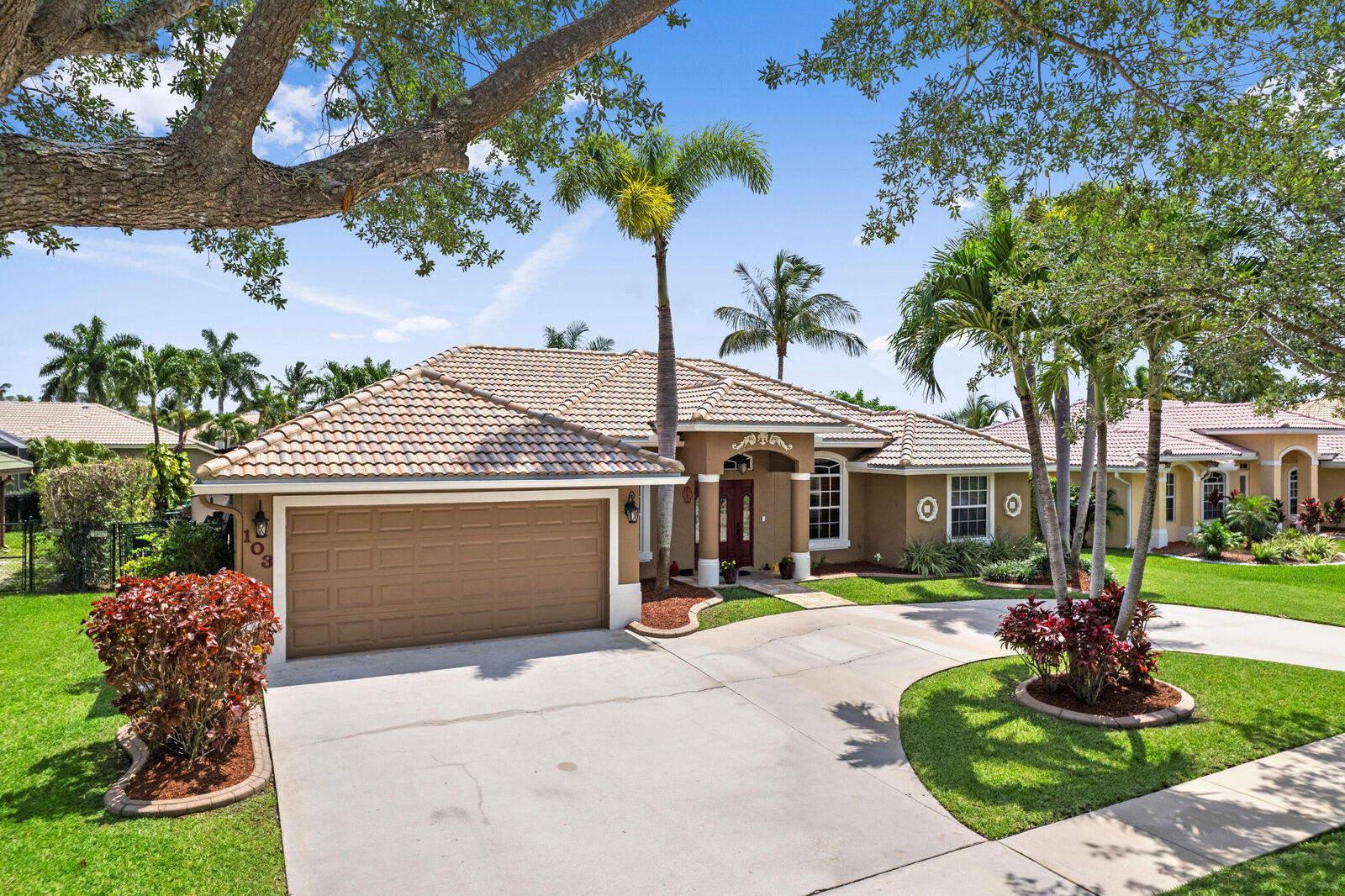 Property Photo: 103 Jacaranda Court FL 33411