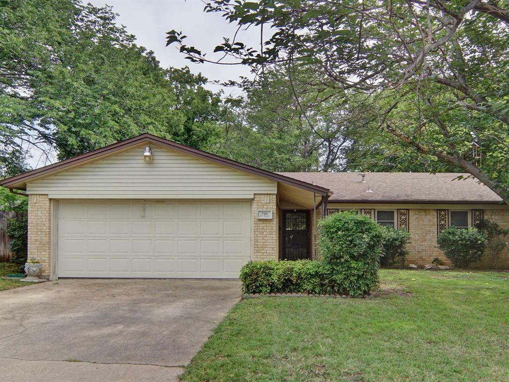 Property Photo:  544 NW Tarrant Avenue  TX 76028 