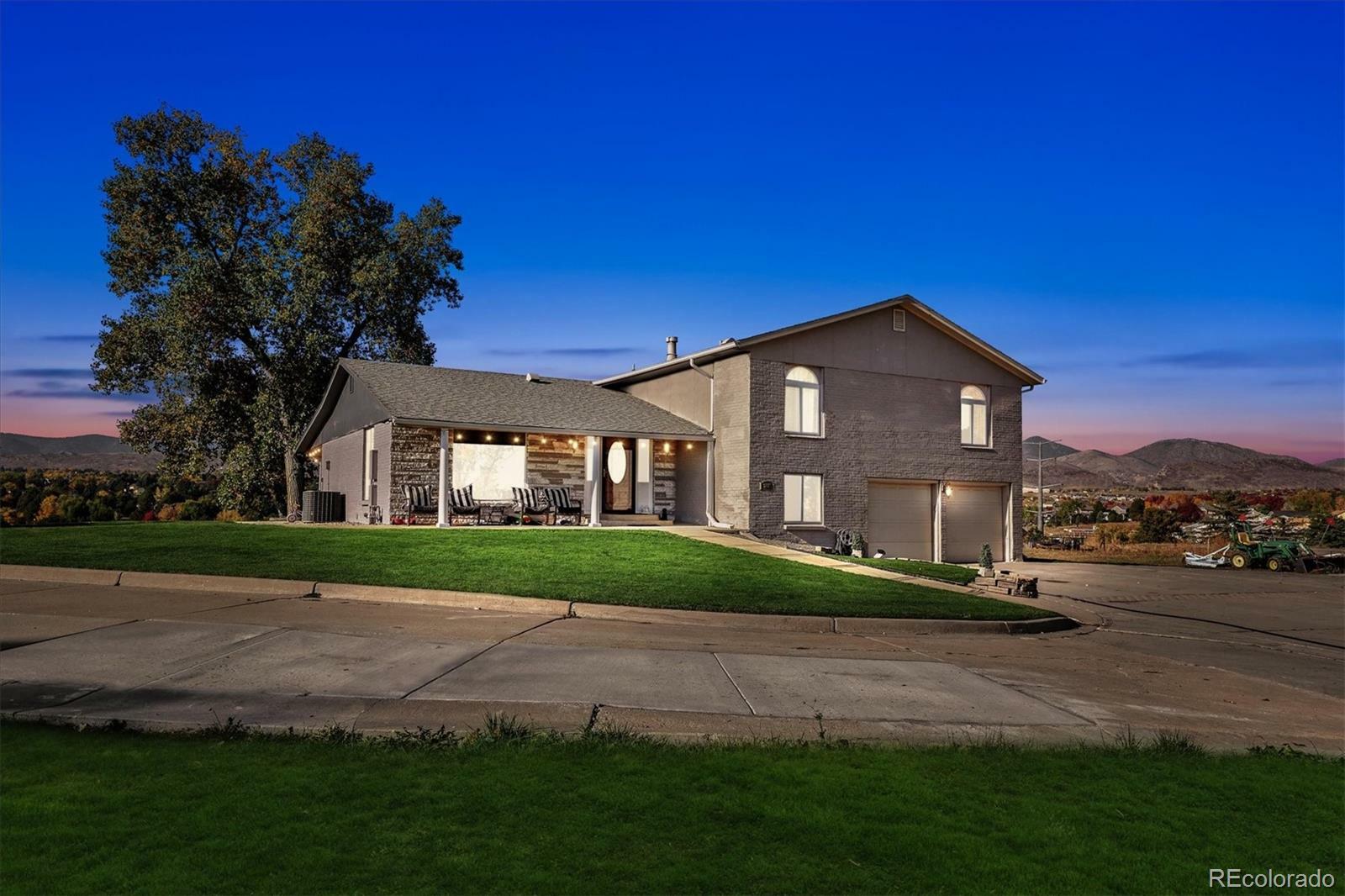 Property Photo: 9880 Old Coal Mine Avenue CO 80123