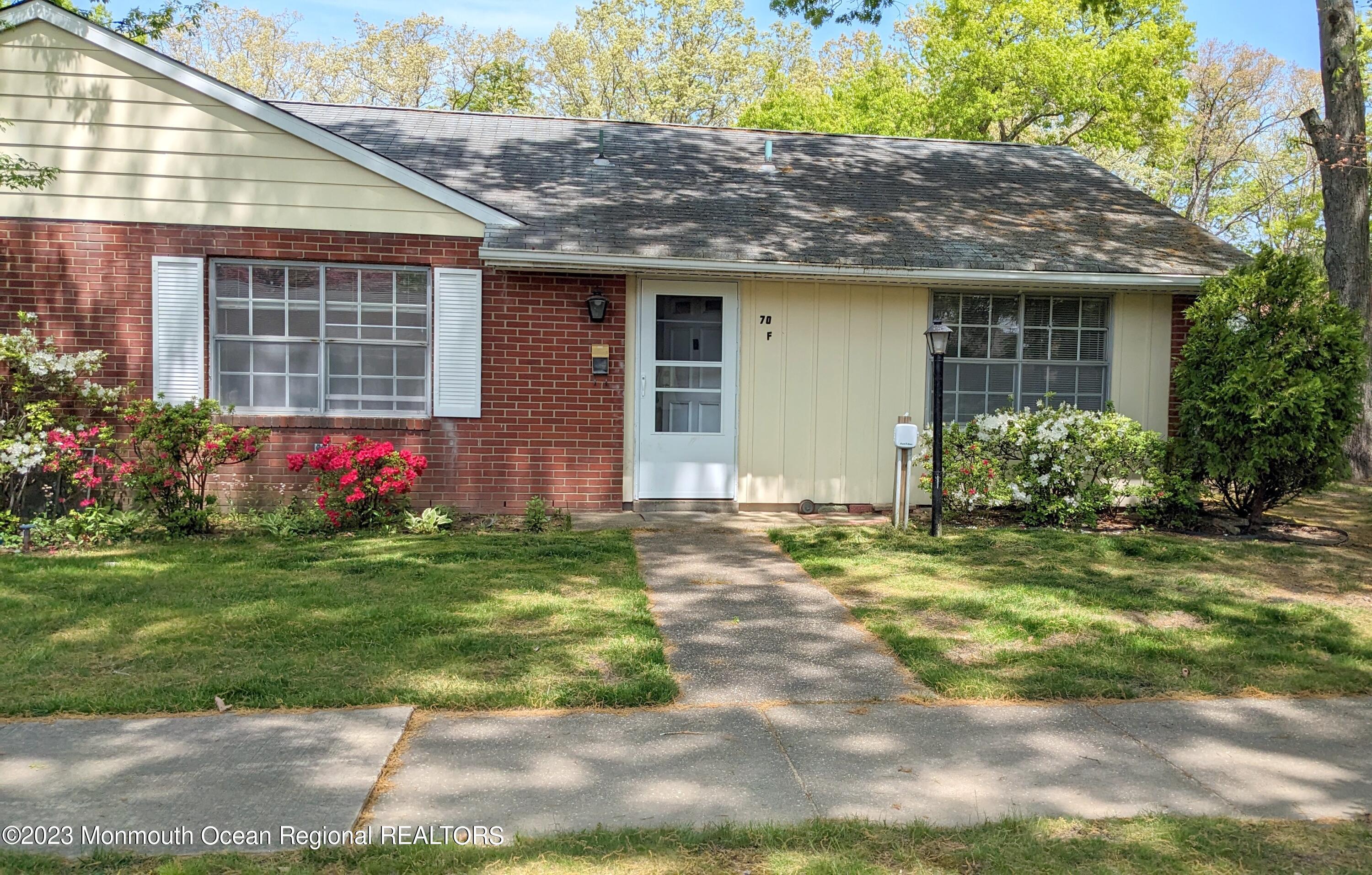 Property Photo: 70F Dorchester Drive NJ 08701