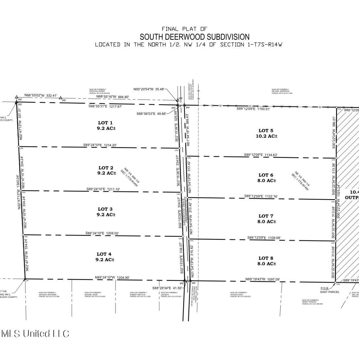 Property Photo: Lot 6 Deerwood Road MS 39556