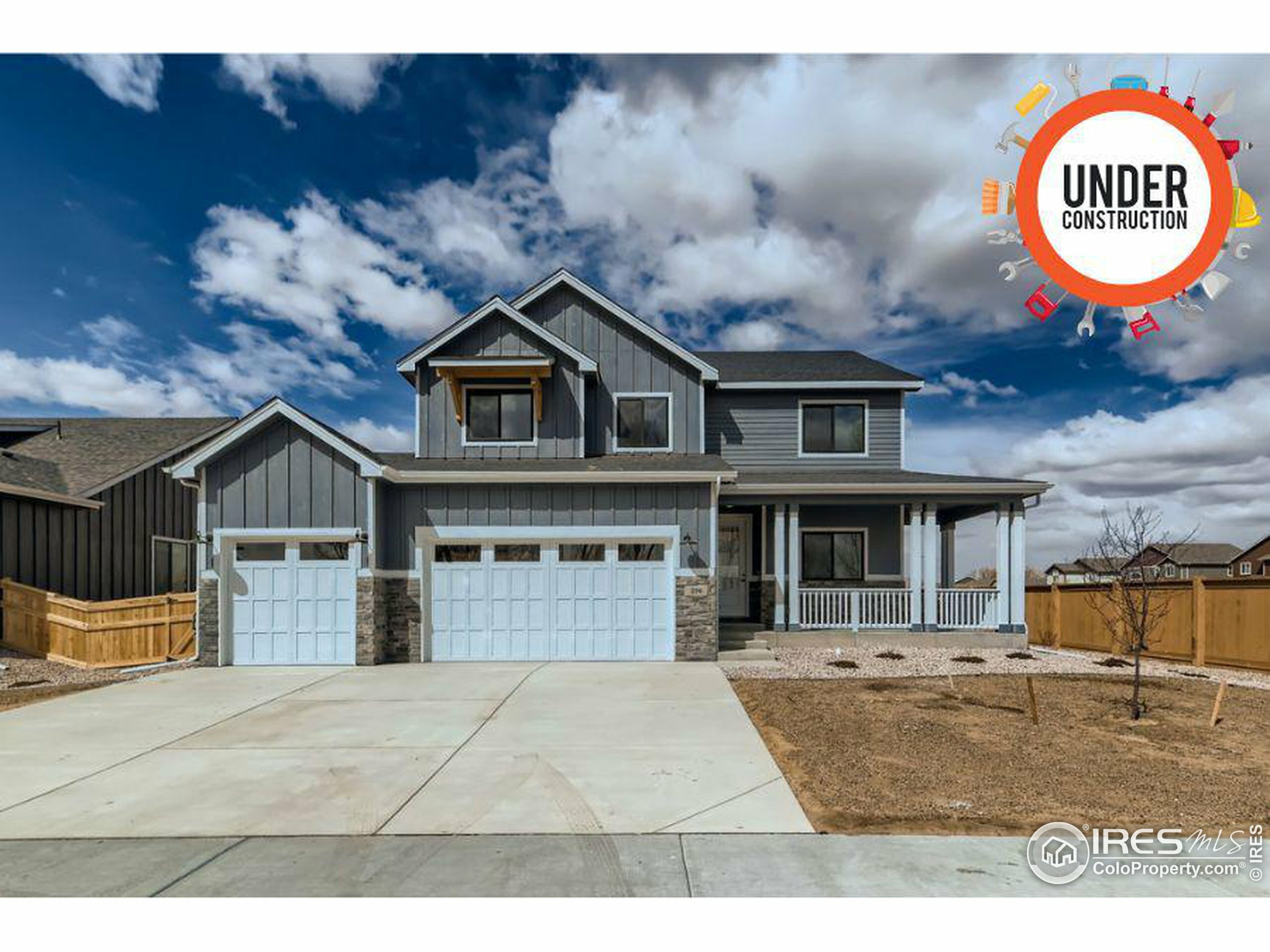 Property Photo: 743 Canoe Birch Dr CO 80550