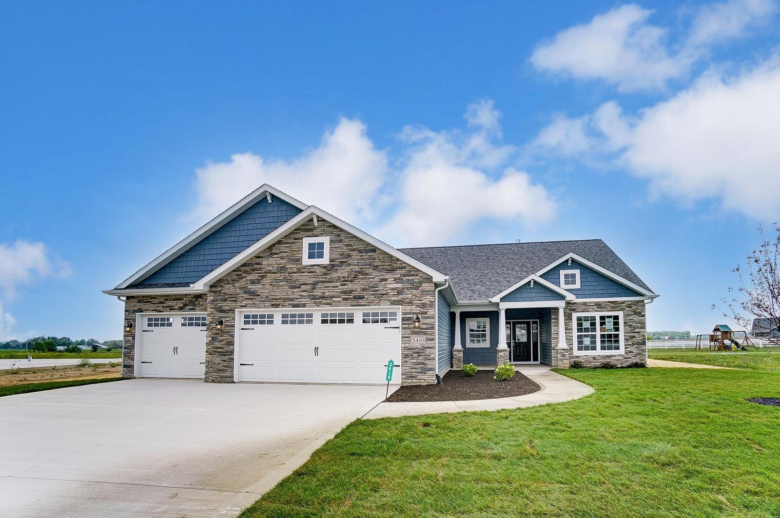 Property Photo:  3410 Beowulf Run  IN 46706 