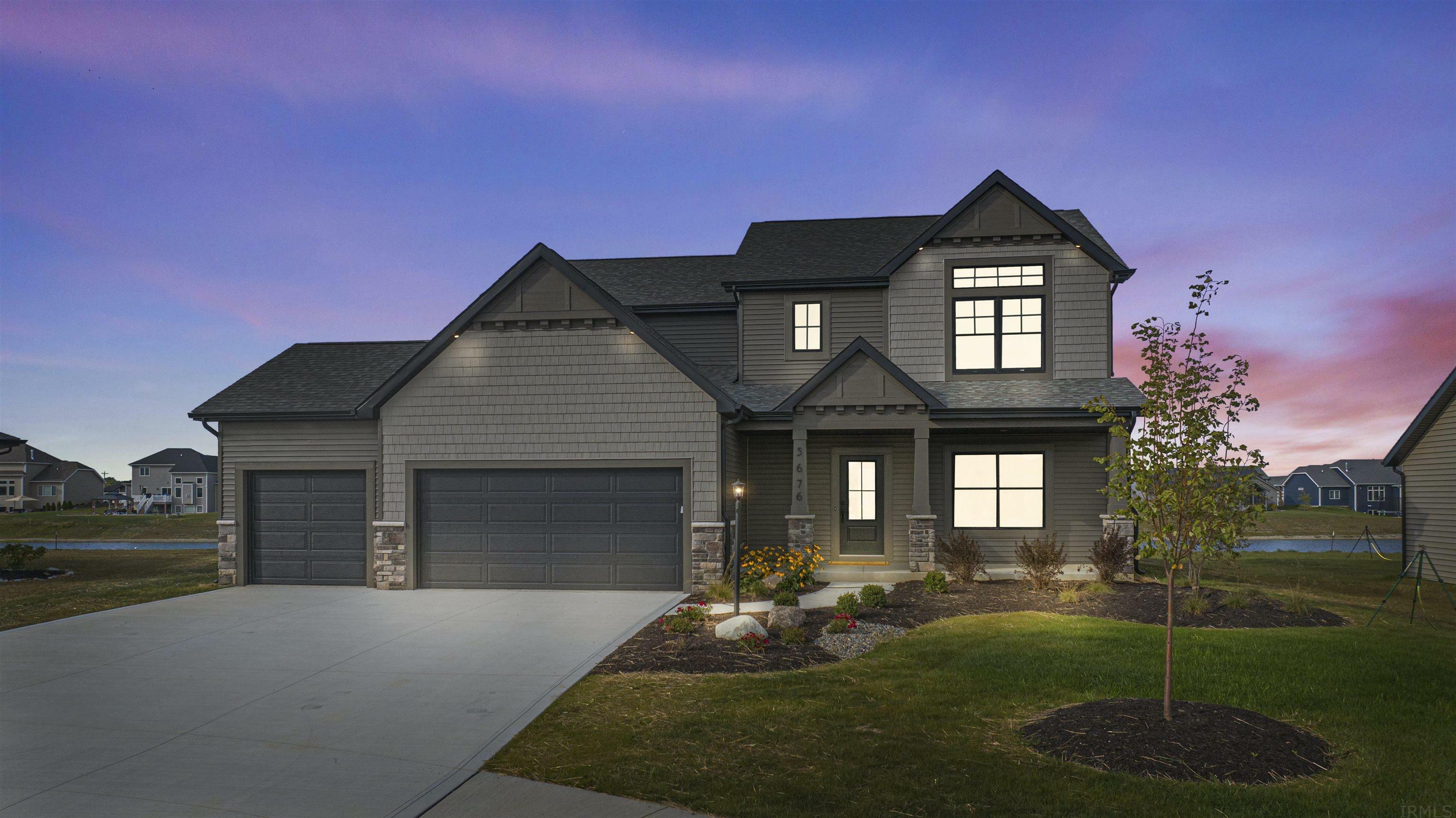 Property Photo: 5676 Gadwall Pass IN 46818