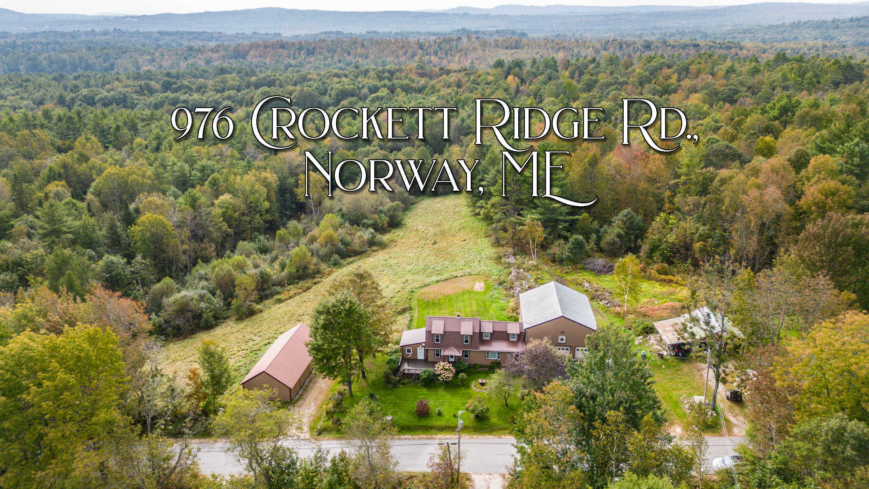 Property Photo: 976 Crockett Ridge Road ME 04268